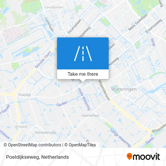 Poeldijkseweg map