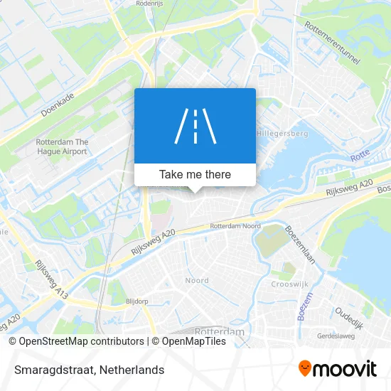 Smaragdstraat map