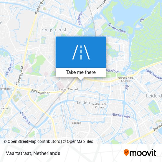 Vaartstraat map