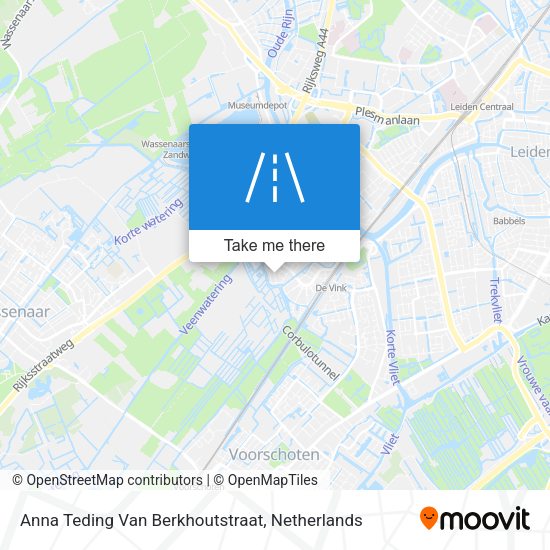 Anna Teding Van Berkhoutstraat map