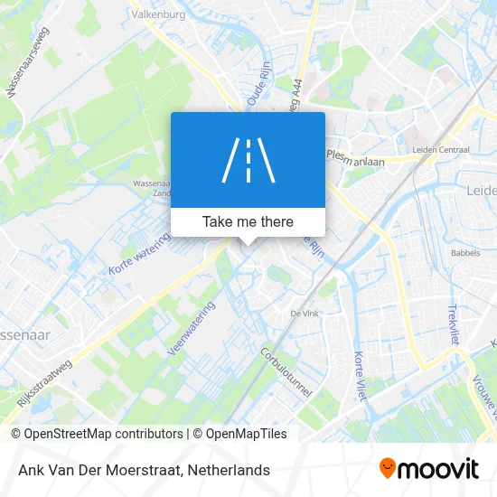 Ank Van Der Moerstraat map