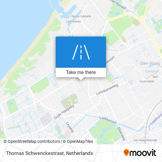Thomas Schwenckestraat Karte