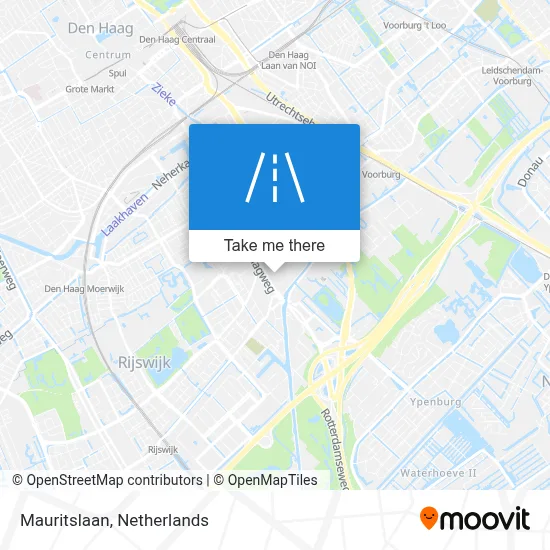 Mauritslaan map
