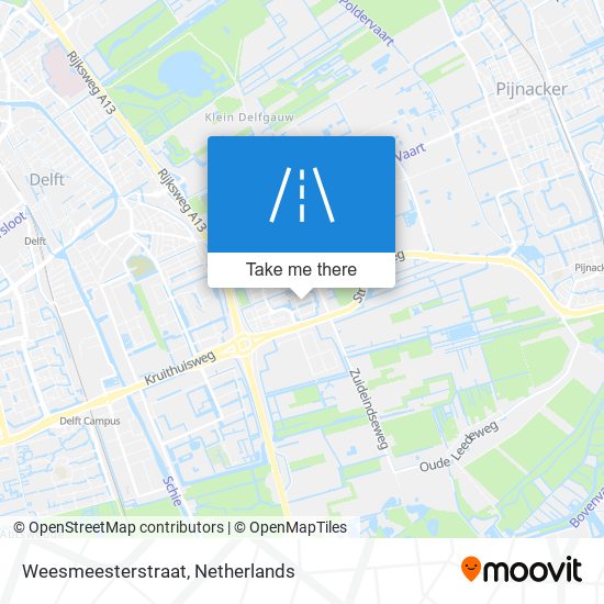 Weesmeesterstraat map