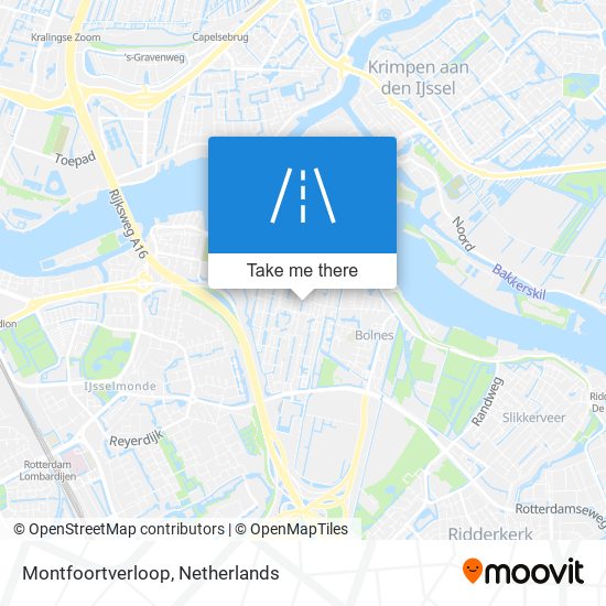Montfoortverloop Karte