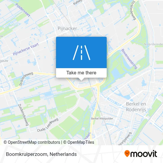 Boomkruiperzoom map