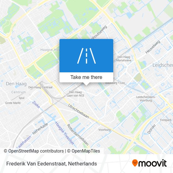 Frederik Van Eedenstraat map
