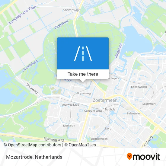 Mozartrode map