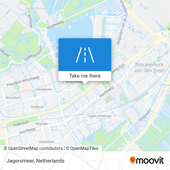 Jagersmeer map