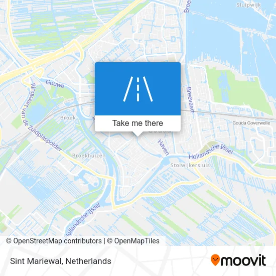 Sint Mariewal map