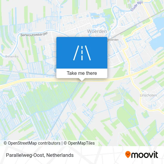 Parallelweg-Oost map