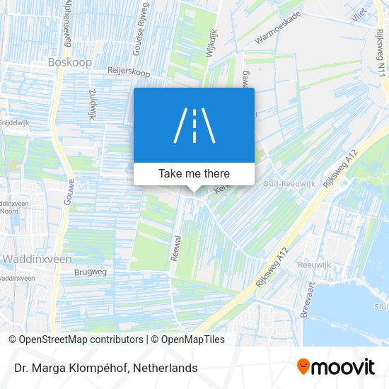Dr. Marga Klompéhof map