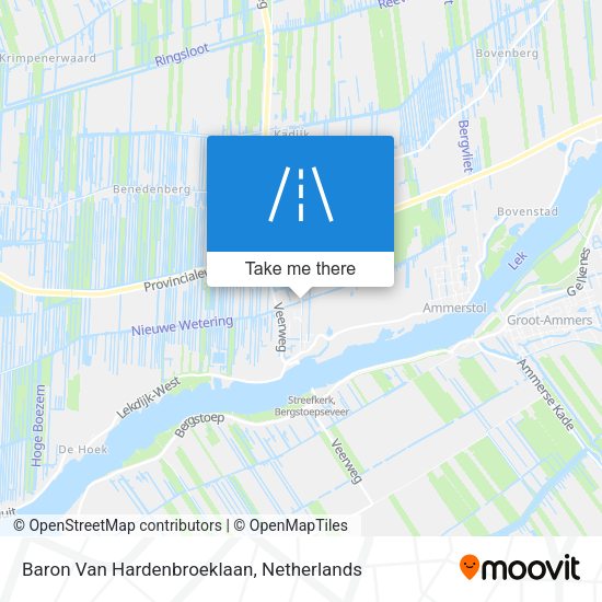 Baron Van Hardenbroeklaan map