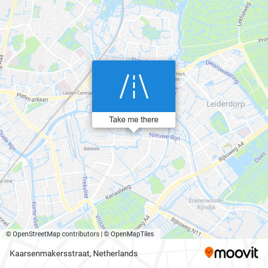 Kaarsenmakersstraat map