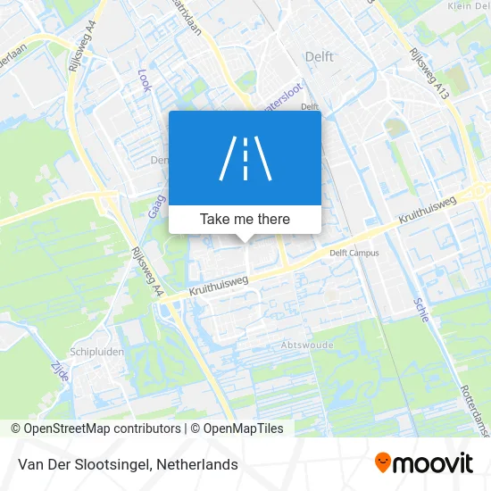 Van Der Slootsingel map