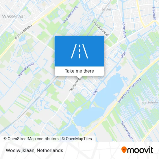 Woelwijklaan map