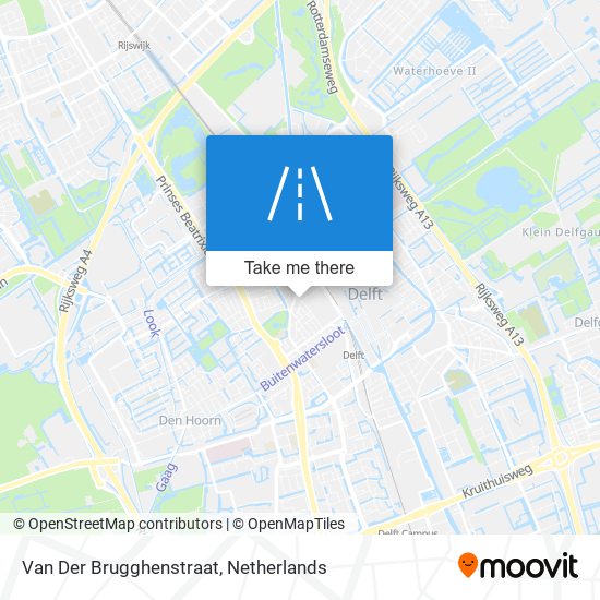 Van Der Brugghenstraat map