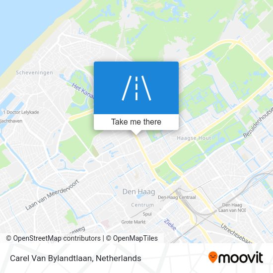 Carel Van Bylandtlaan map