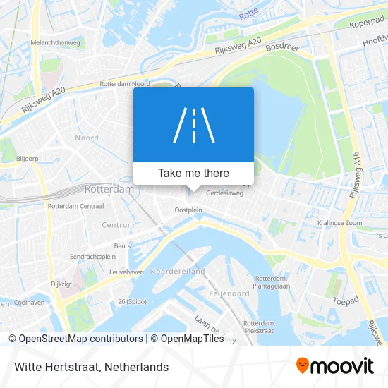 Witte Hertstraat map