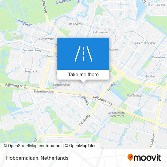 Hobbemalaan map