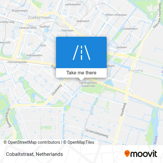 Cobaltstraat map