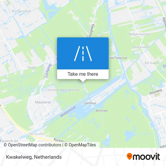 Kwakelweg map