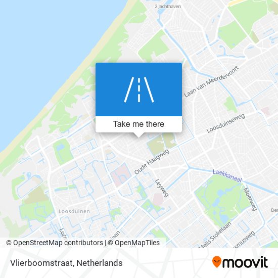 Vlierboomstraat map