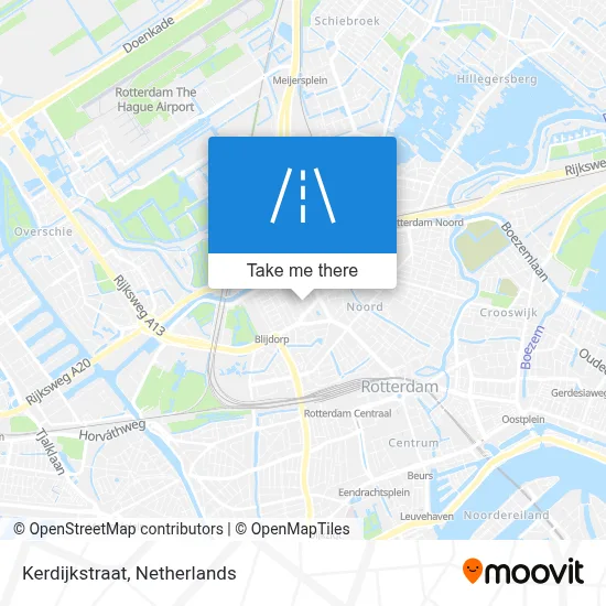 Kerdijkstraat map