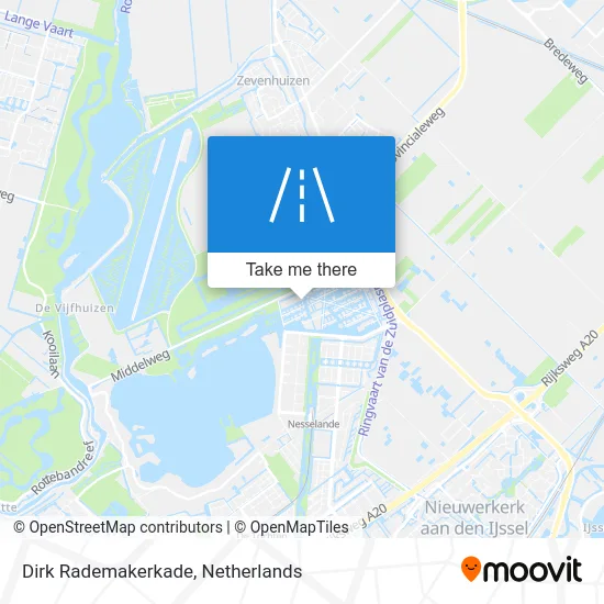 Dirk Rademakerkade map