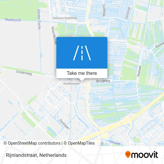 Rijnlandstraat Karte