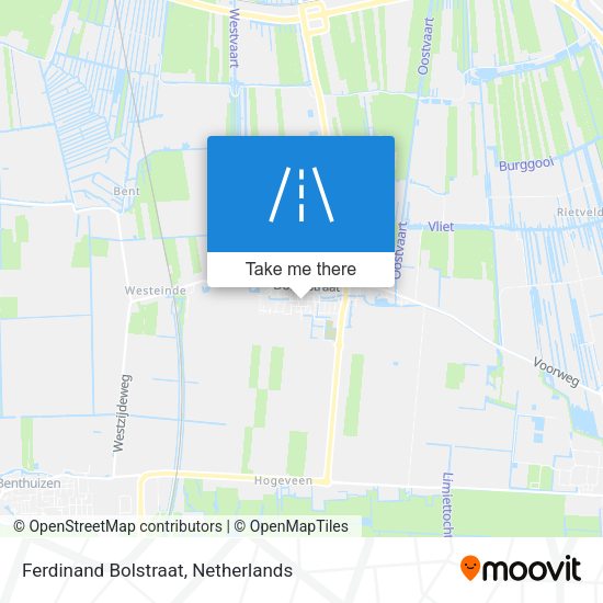 Ferdinand Bolstraat map