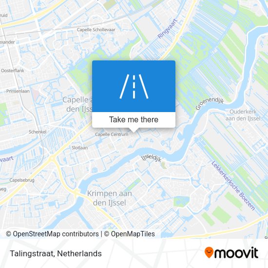 Talingstraat map