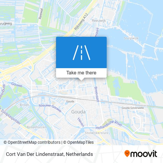 Cort Van Der Lindenstraat map