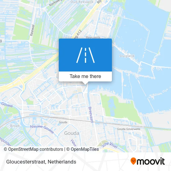 Gloucesterstraat map