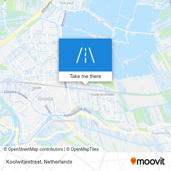 Koolwitjestraat map
