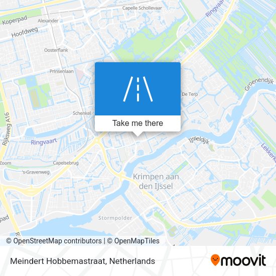 Meindert Hobbemastraat map