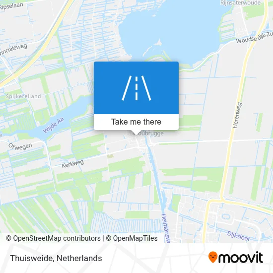 Thuisweide map