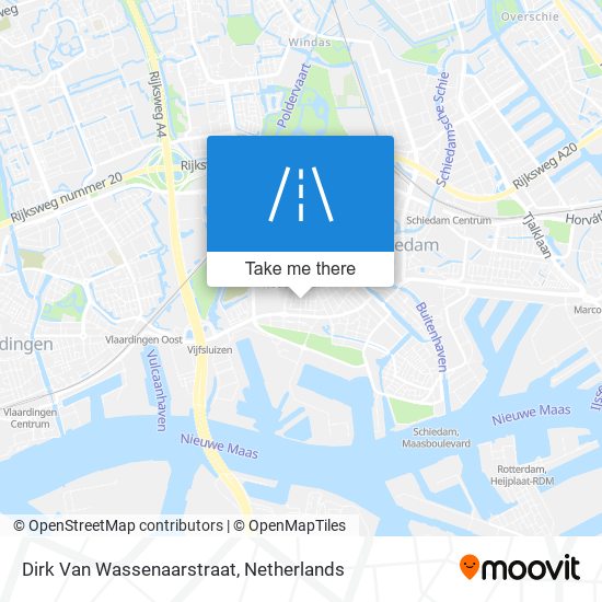 Dirk Van Wassenaarstraat map