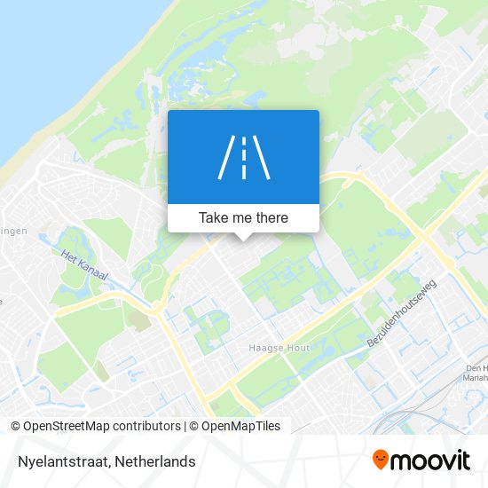 Nyelantstraat Karte