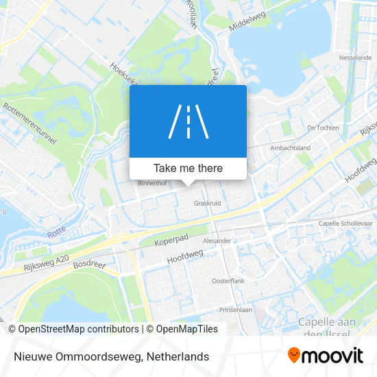 Nieuwe Ommoordseweg map