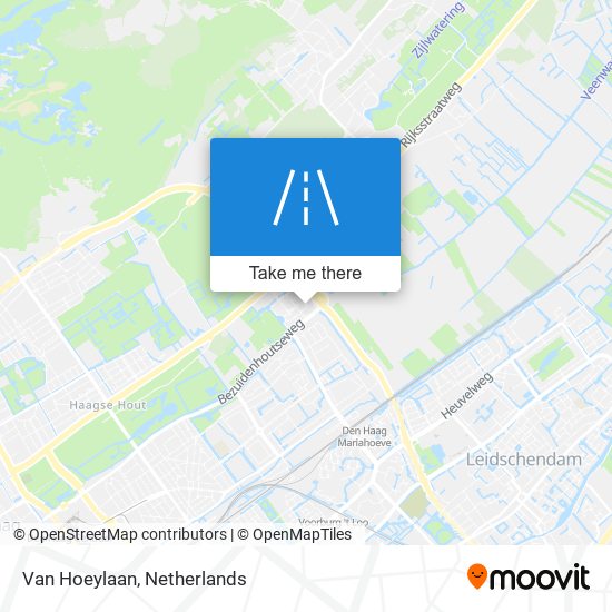 Van Hoeylaan map