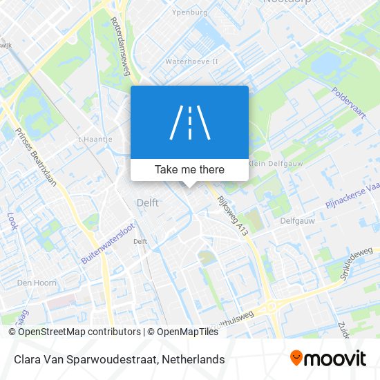 Clara Van Sparwoudestraat map