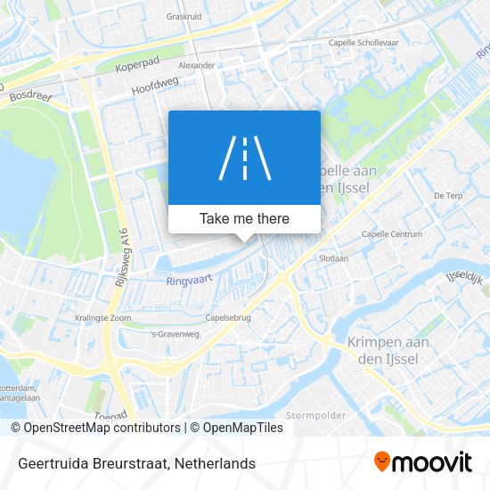 Geertruida Breurstraat map