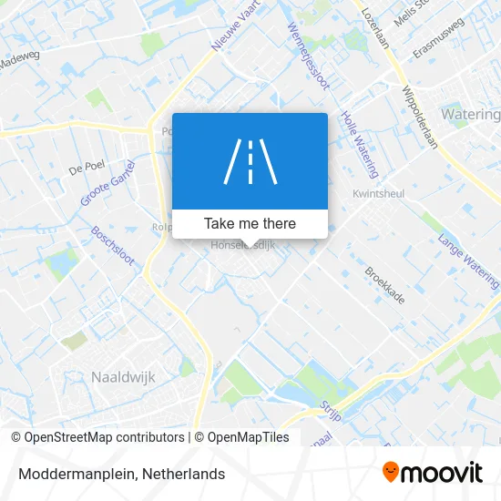 Moddermanplein map