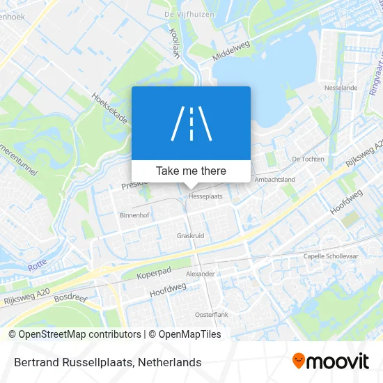 Bertrand Russellplaats map