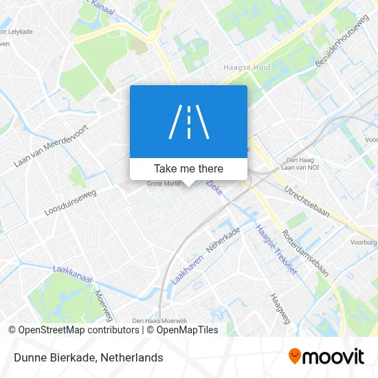 Dunne Bierkade map