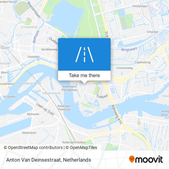 Anton Van Deinsestraat map