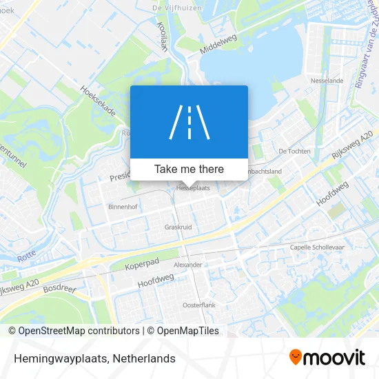 Hemingwayplaats map