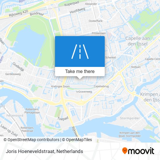 Joris Hoeneveldstraat map