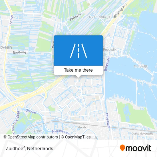 Zuidhoef map